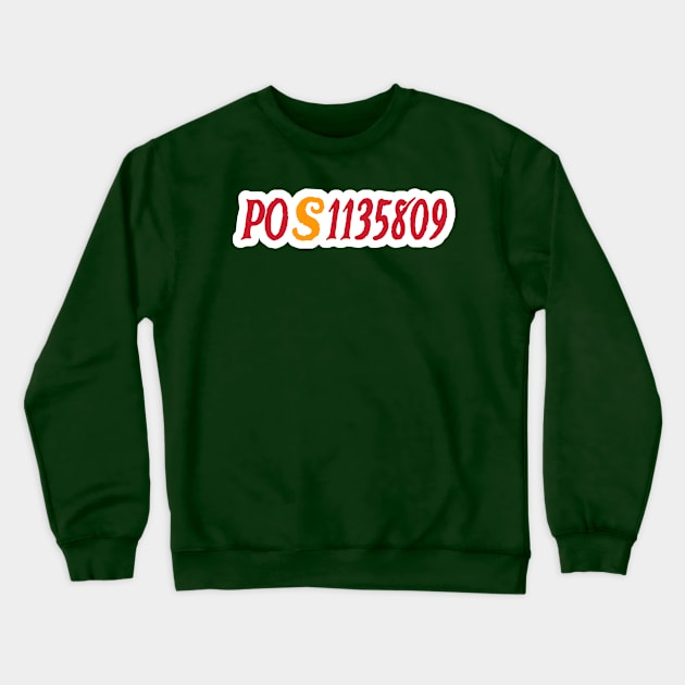 POS1135809 tRump Fulton County Jail Inmate Number - Double-sided Crewneck Sweatshirt by SubversiveWare